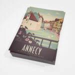 25 Cartes postales Annecy A6