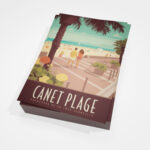 25 Cartes postales Canet Plage A6