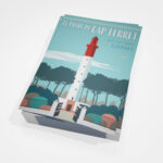 25 Cartes postales Phare de Cap Ferret A6