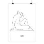 Poster La méditerranéenne de Maillol by i-Art, artistic masterpiece.