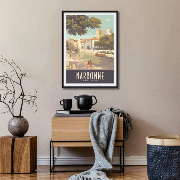 Poster Narbonne le canal – Image 3