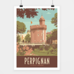 Poster Perpignan La Catalane