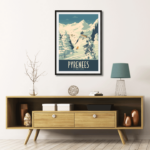 Poster Pyrénées Le Train jaune – Image 3