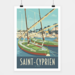 Poster Saint-Cyprien Le Port