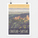 Poster Saissac Le Château