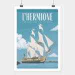 Poster L'Hermione