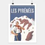 Poster Pyrénées GR10