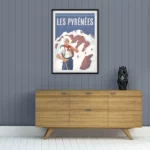 Poster Pyrénées GR10 – Image 3