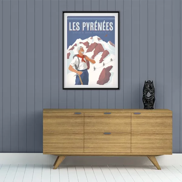 Poster Pyrénées GR10 – Image 3