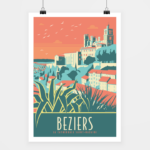 Poster Béziers Cathédrale