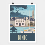 Poster Binic rétro