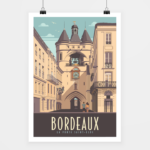 Poster Bordeaux Porte Saint-Éloi
