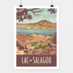 Poster Lac du Salagou
