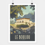 Poster Le Boulou Les Thermes