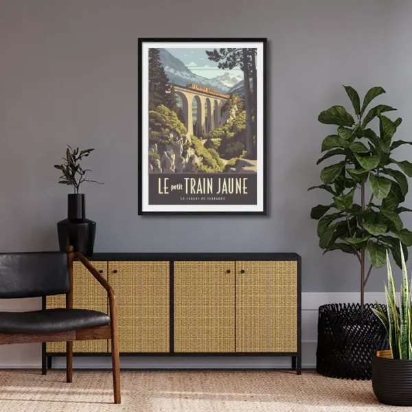Poster Le petit Train jaune – Image 3