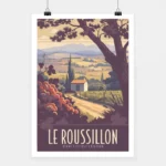 Poster Le Roussillon