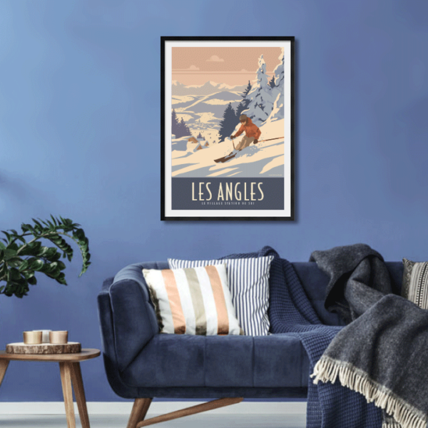 Poster Les Angles Station de ski – Image 3