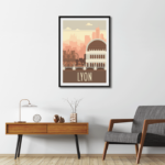 Poster Lyon rétro – Image 3