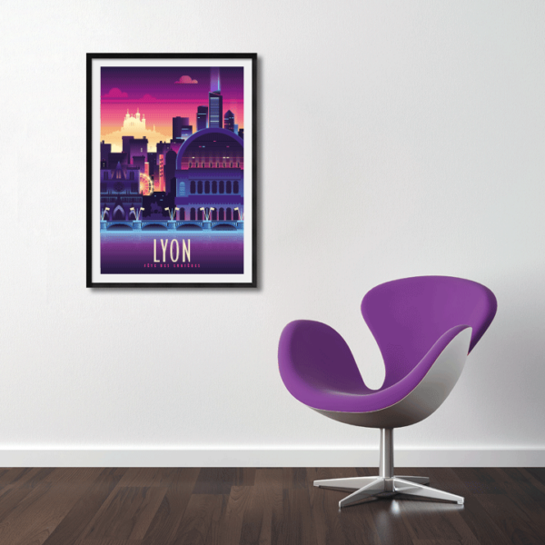 Poster Lyon lumière – Image 3