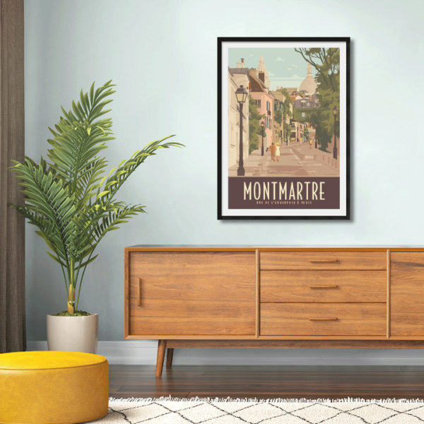 Poster Paris Montmartre – Image 3