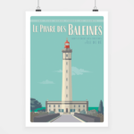 Poster Phare des Baleines