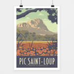 Poster Pic Saint-Loup
