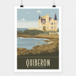 Poster Quiberon le château