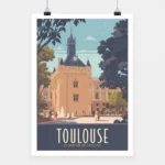 Poster Toulouse Le donjon du Capitole