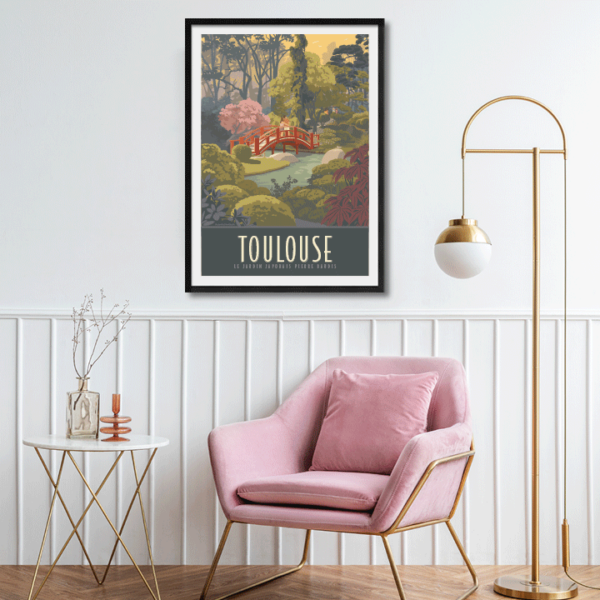 Poster Toulouse - Le jardin Japonais Pierre Baudis – Image 3