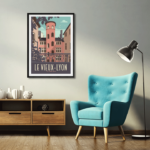 Poster Lyon La Tour Rose – Image 3