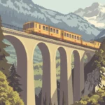Poster Le petit Train jaune – Image 2