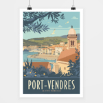 Poster  Port-Vendres | La Côte Vermeille