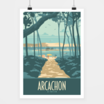 Poster Arcachon le Bassin