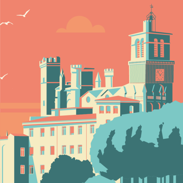 Poster Béziers Cathédrale – Image 2