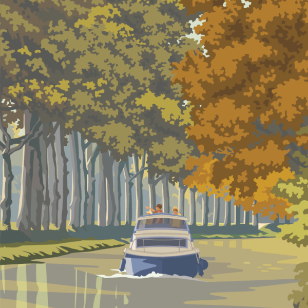 Poster Canal du Midi – Image 2