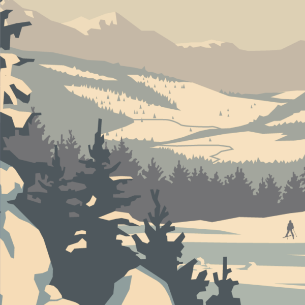 Poster Font-Romeu Hiver – Image 2