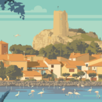 Poster Gruissan Le village – Image 2
