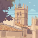 Poster Montpellier Cathédrale – Image 2
