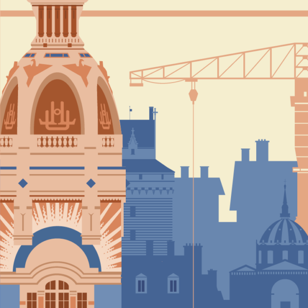 Poster Nantes rétro – Image 2