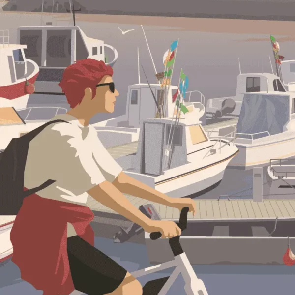 Poster Oléron La Cotinière | Le Port de pêche Artisanale – Image 3