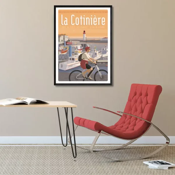 Poster Oléron La Cotinière | Le Port de pêche Artisanale – Image 2