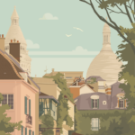 Poster Paris Montmartre – Image 2