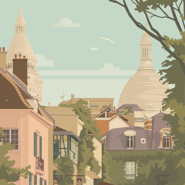 Poster Paris Montmartre – Image 2