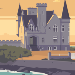 Poster Quiberon le château | Crépuscule – Image 2