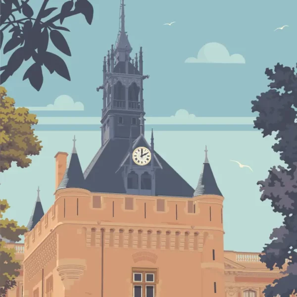 Poster Toulouse Le donjon du Capitole – Image 3