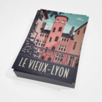 25 Cartes postales lyon Toure rose A6
