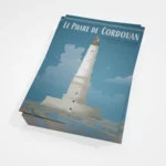 25 Cartes postales Cordouan bleu foncé A6