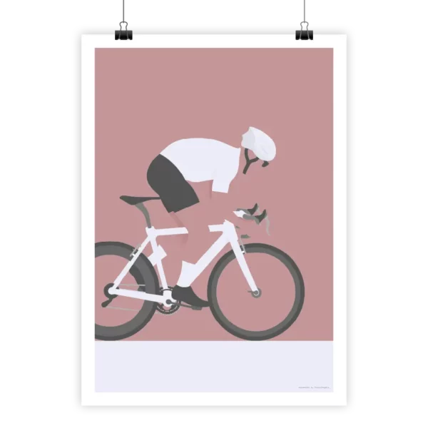 Vintage maillots du Tour de France poster by i-Art, vibrant and nostalgic.