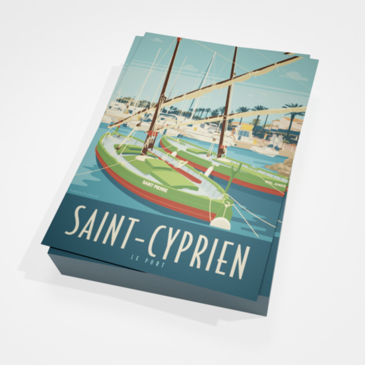 saint-cyprien.jpg 25 Cartes postales Saint-Cyprien A6 – Image 1