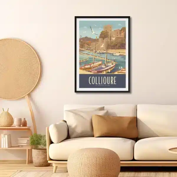 Poster Collioure Le Château Royal – Image 3